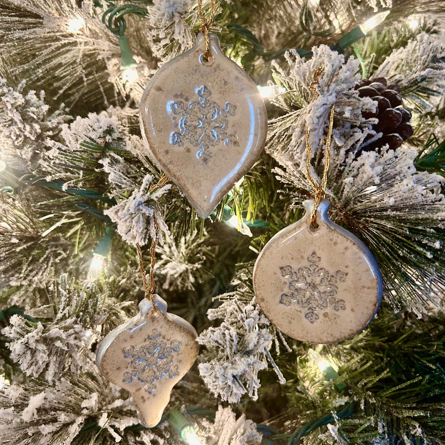 Snowflake Ornament Set