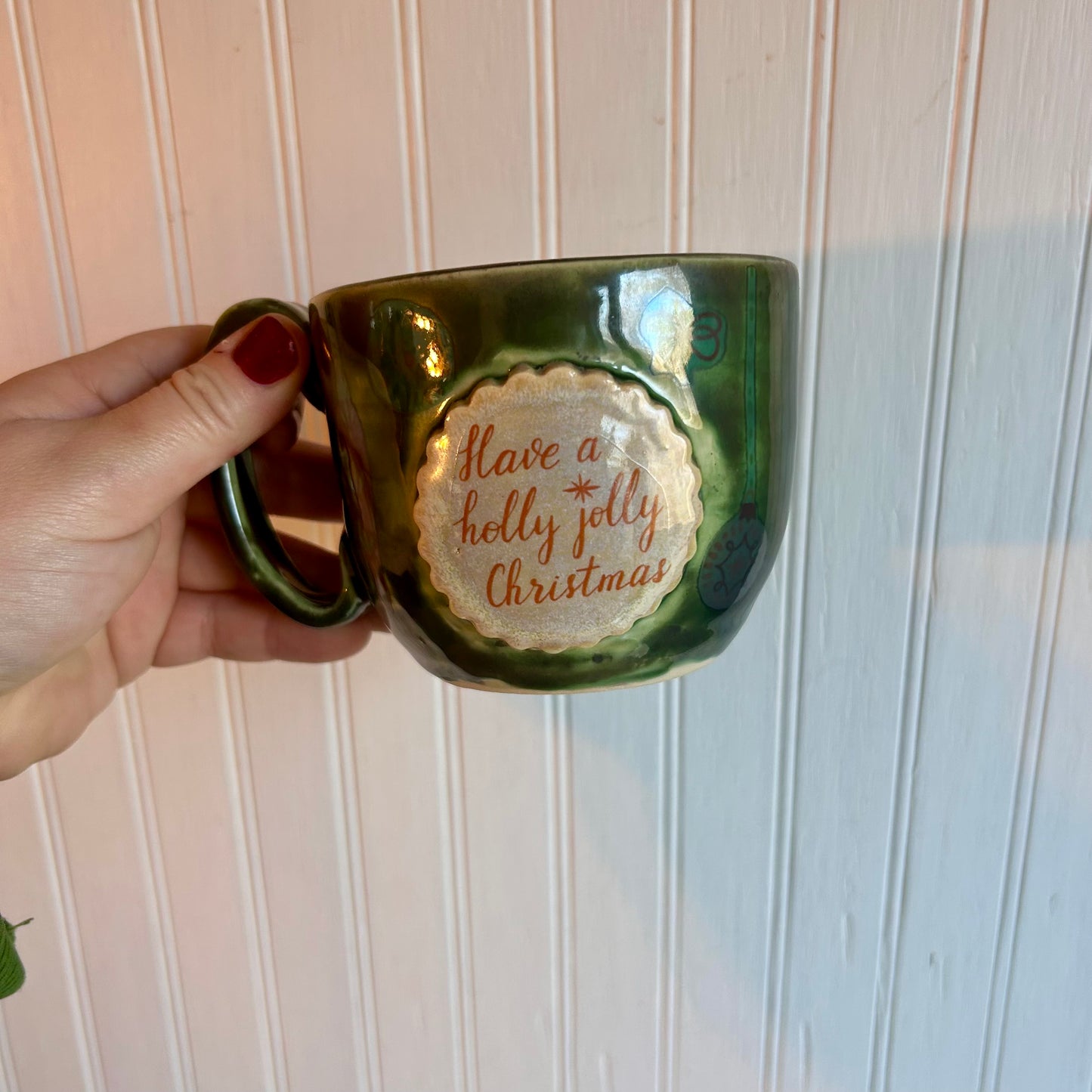 Christmas Plaque Mug