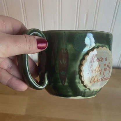 Christmas Plaque Mug